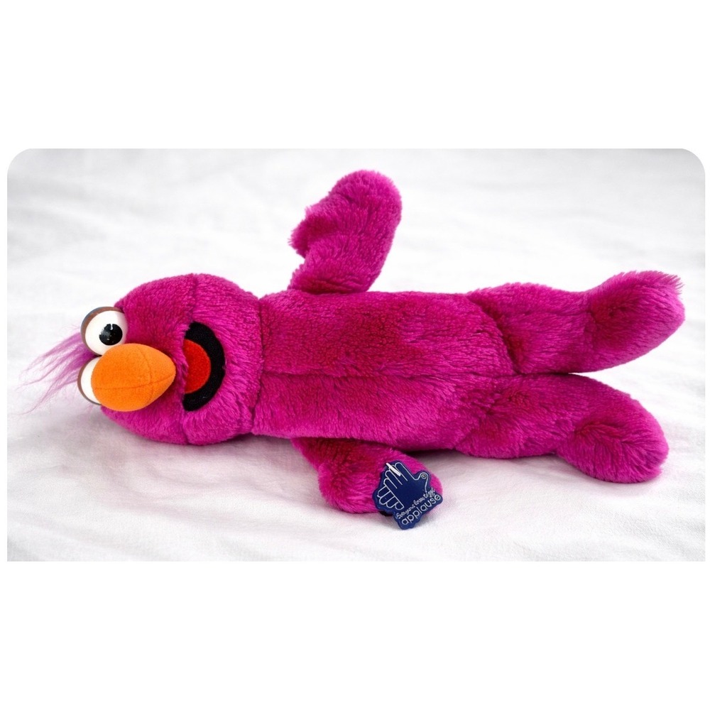 Vintage 1988 Applause Telly Monster Plush Sesame Street RARE Collectible Stuffed